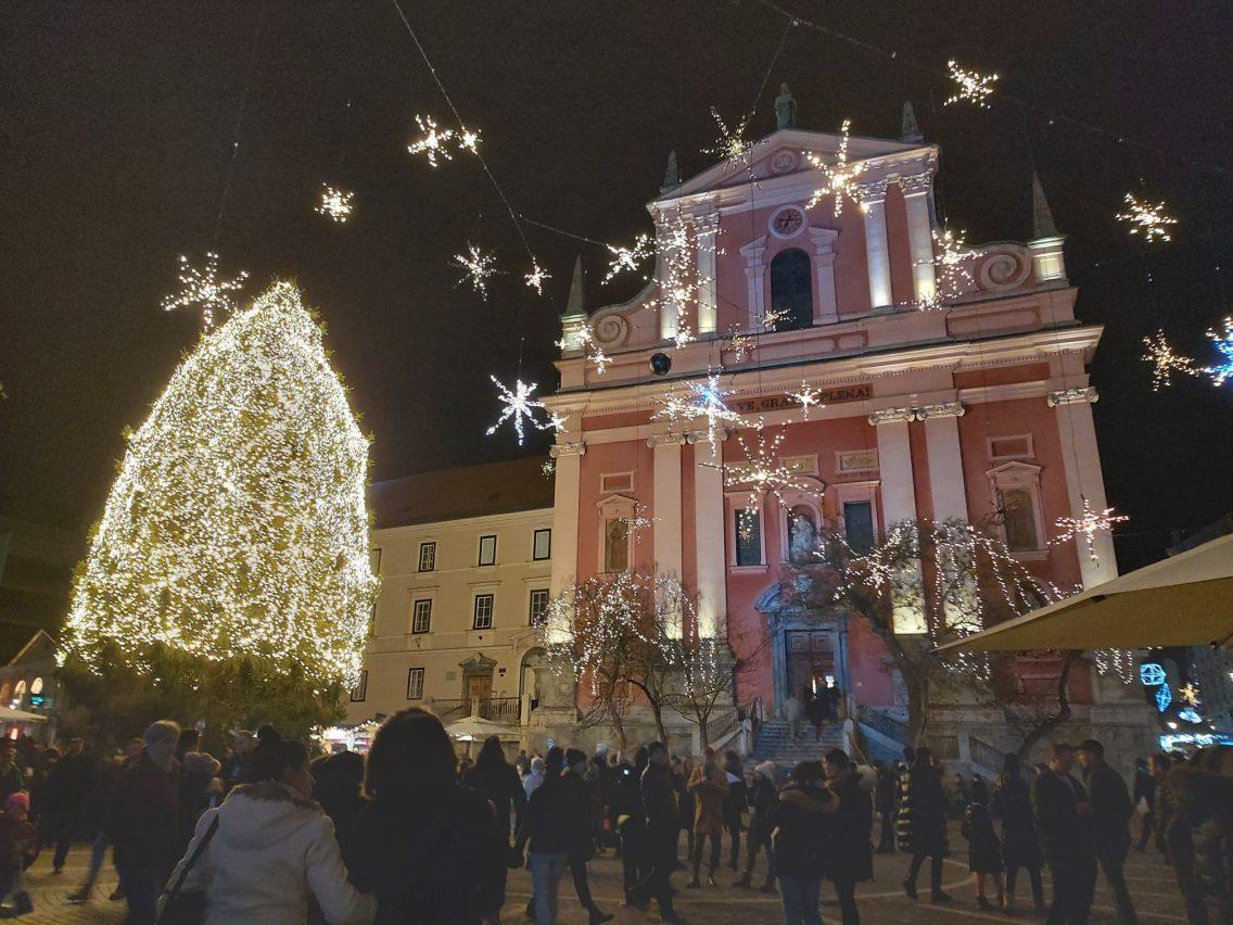 Festive December in Ljubljana